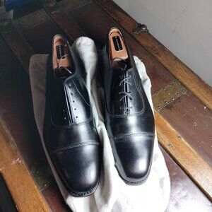 Allen Edmonds Unworn Black Cap Toe Oxford Exchange Place 12